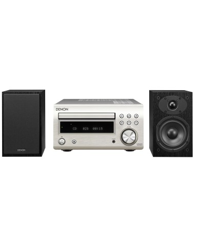 DENON RCD-M41 NERO + DIFFUSORI SC41 SISTEMA COMPLETO NUOVO GARANZIA ITALIA