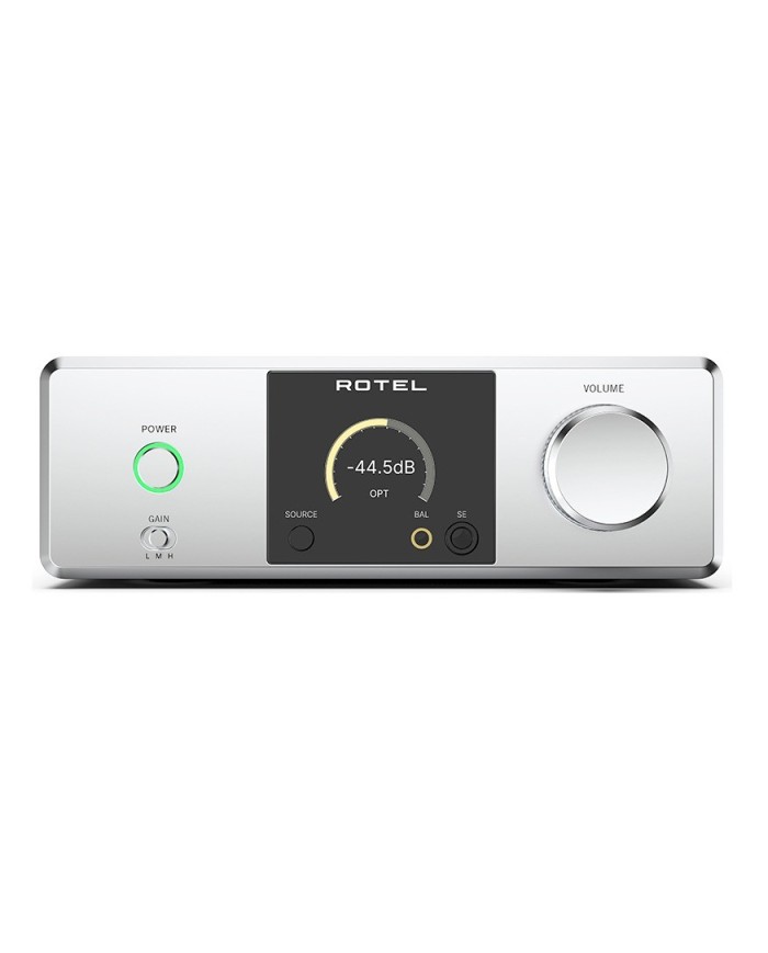 Rotel DX-3 Silve amplificatore per cuffie con DAC Sabre incorporato