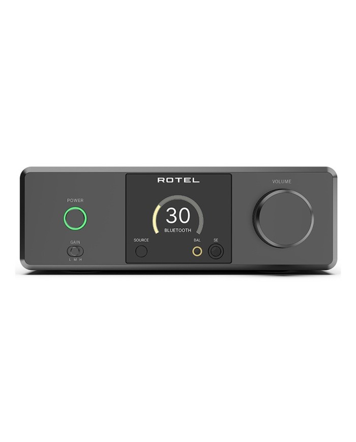 Rotel DX-3 Nero Dac e Amplificatore per cuffie bilanciate e sbilanciate