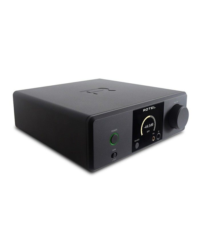 Rotel DX-3 Nero Dac e Amplificatore per cuffie bilanciate e sbilanciate