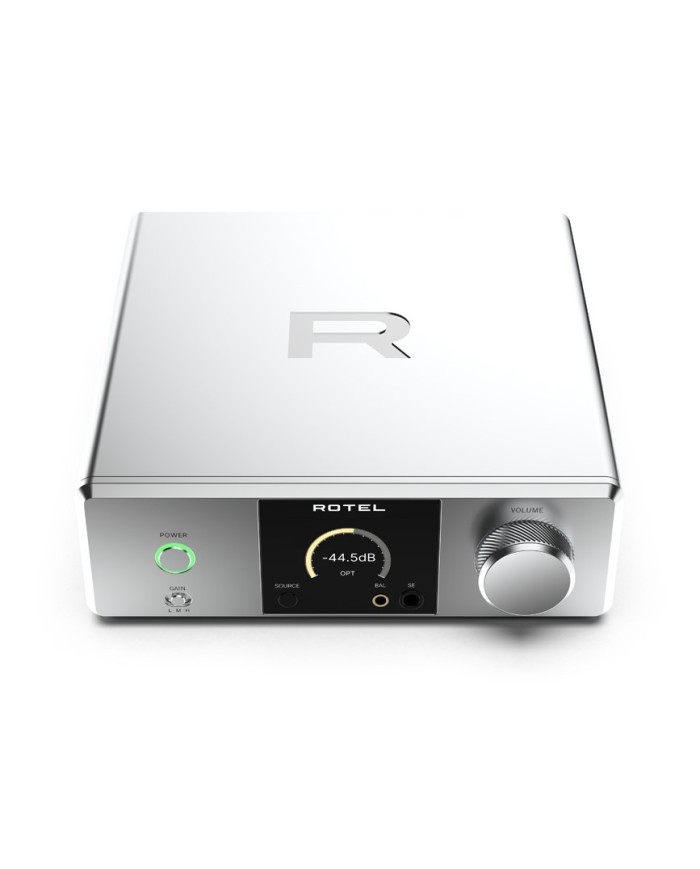 Rotel DX-3 Silve amplificatore per cuffie con DAC Sabre incorporato