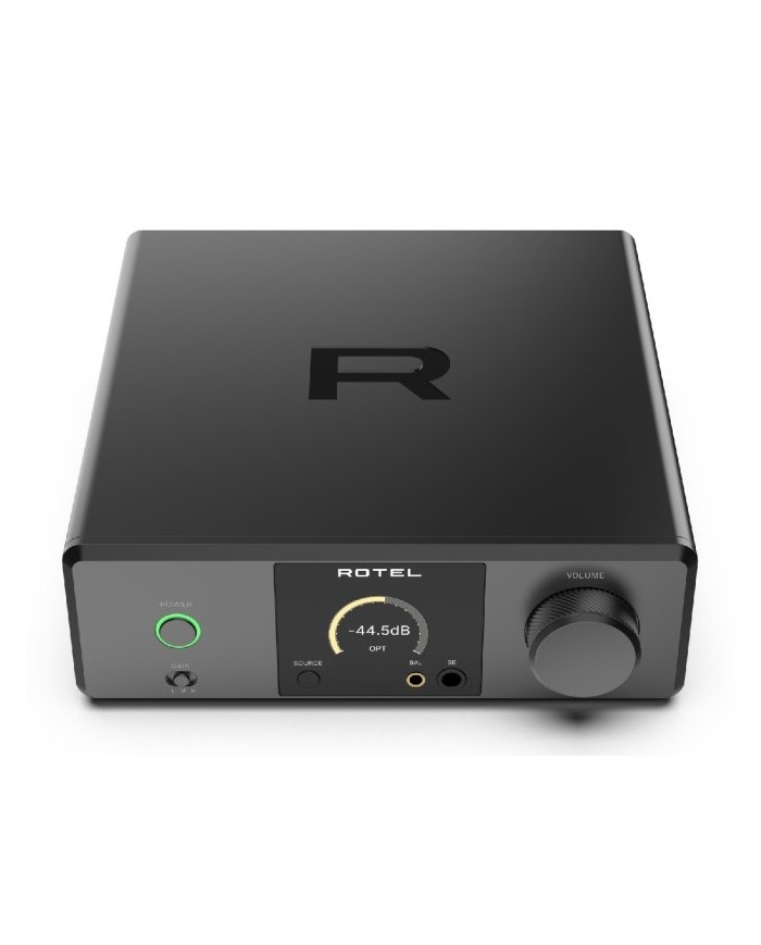 Rotel DX-3 Nero Dac e Amplificatore per cuffie bilanciate e sbilanciate