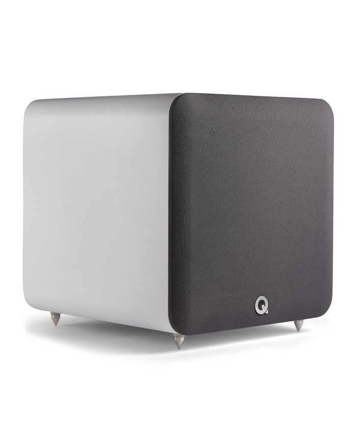 Q ACOUSTICS SUB100 White subwoofer attivo in cassa chiusa driver da 10"