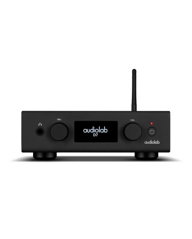Audiolab D7 Nero DAC e Amplificatore dedicato cuffie con Jack da 6.3 mm