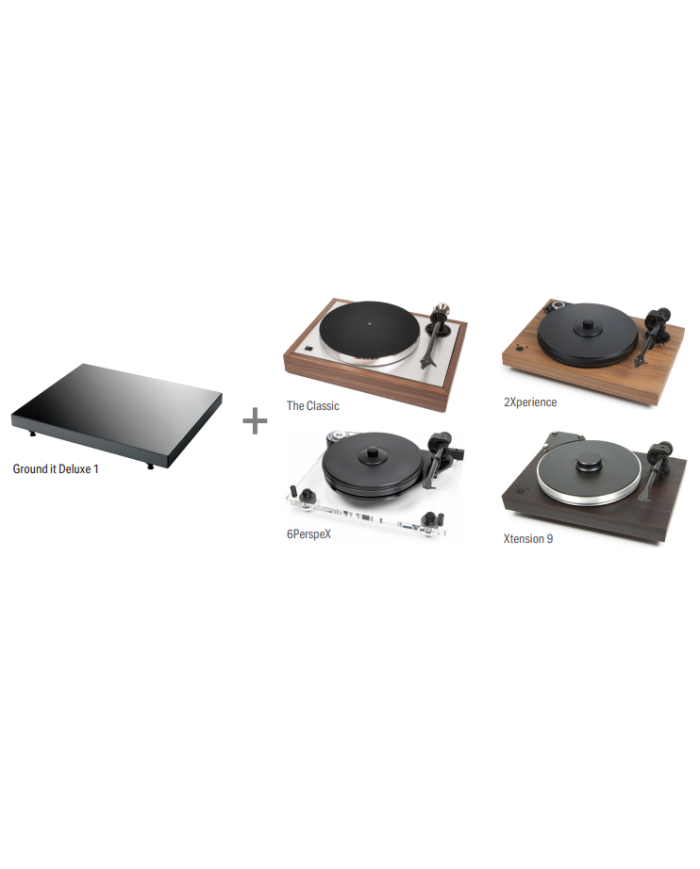 PRO-JECT GROUND IT DELUXE 1 BASE ANTIRISONANTE SIGILLATA GARANZIA ITALIA