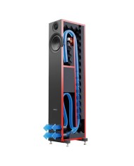 PMC Prodigy5 Silk Black diffusori da pavimento a doppie porte Laminair