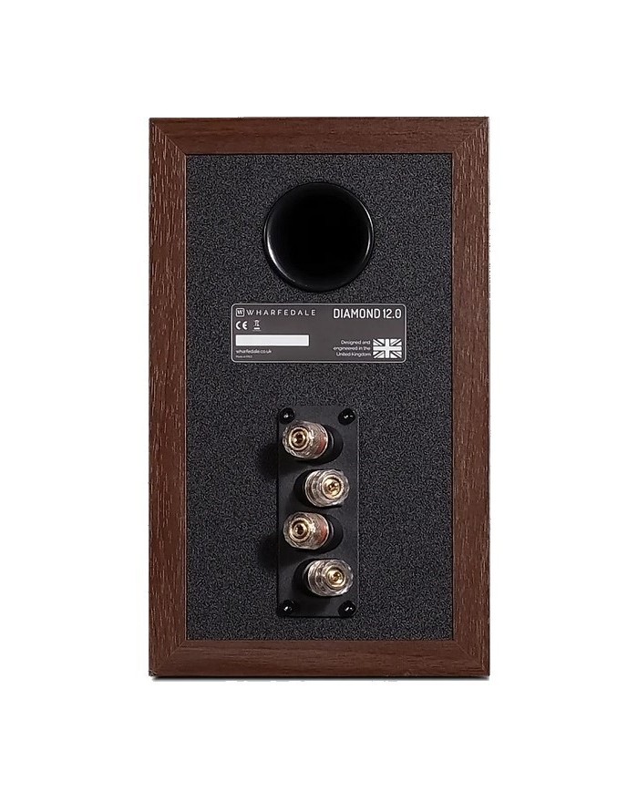 Wharfedale DIAMOND 12.0 Walnut diffusori da scaffale 2 vie bass reflex