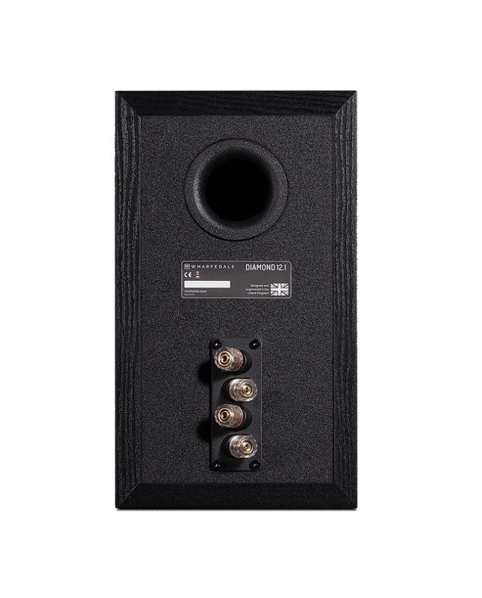 Wharfedale DIAMOND 12.1 Nero diffusori da scaffale a 2 vie bass reflex