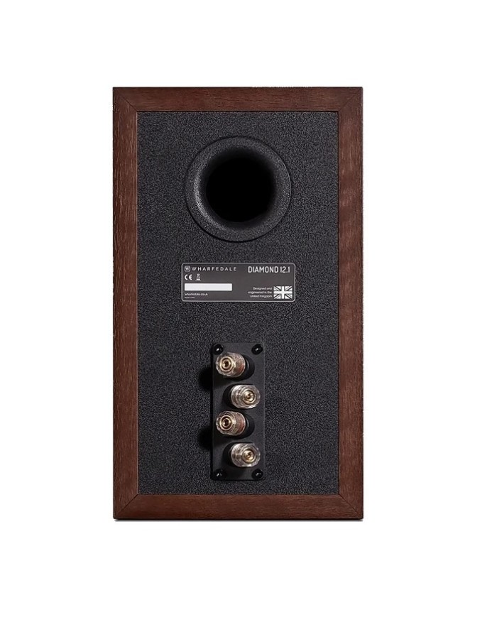 Wharfedale DIAMOND 12.1 Coppia diffusori da scaffale Walnut