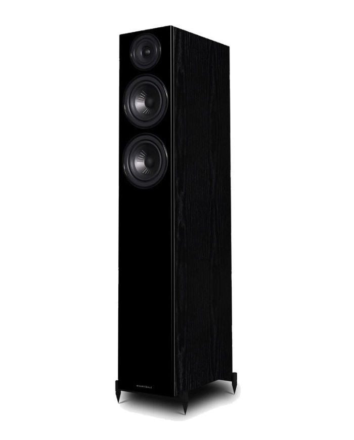 Wharfedale DIAMOND 12.4 Black coppia diffusori da pavimento a 2.5 vie