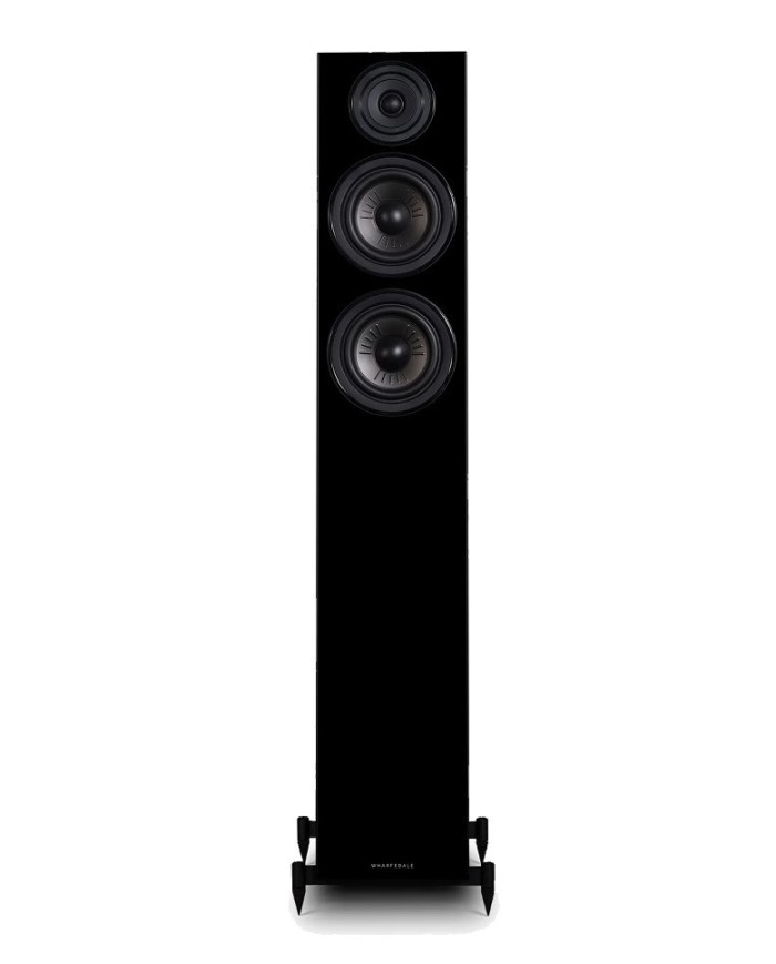 Wharfedale DIAMOND 12.4 Black coppia diffusori da pavimento a 2.5 vie