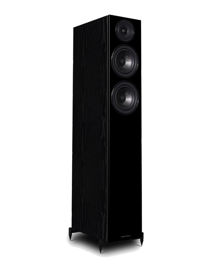 Wharfedale DIAMOND 12.4 Black coppia diffusori da pavimento a 2.5 vie