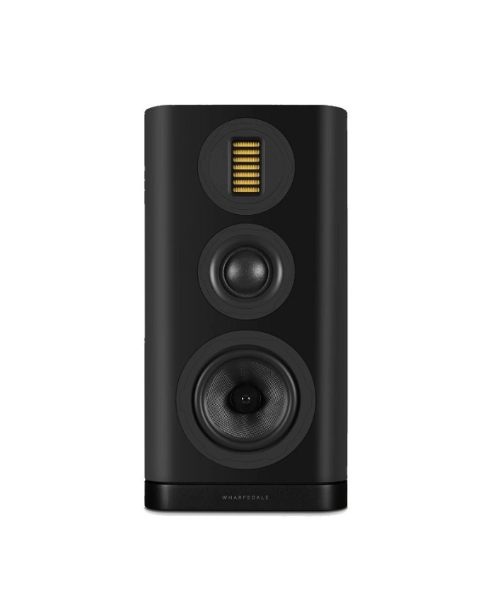 Wharfedale Evo 5.2 Black bookshelf a 3 vie bass reflex per hifi e HT