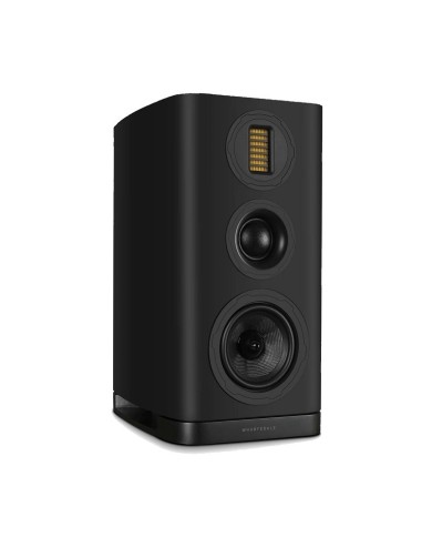 Wharfedale Evo 5.2 Black bookshelf a 3 vie bass reflex per hifi e HT