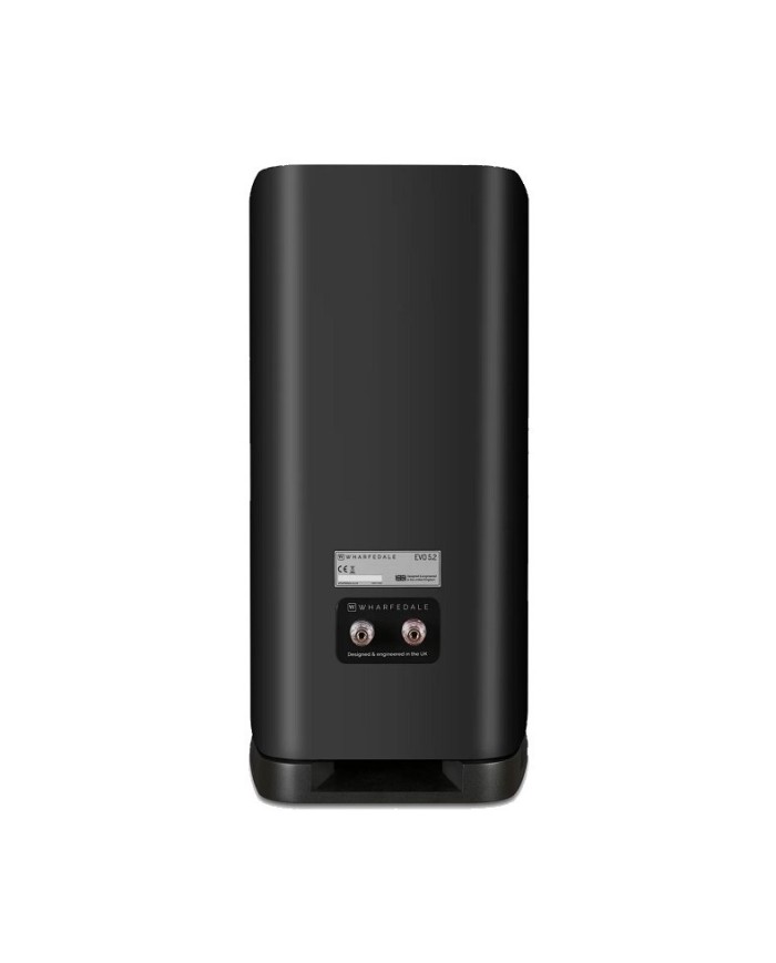 Wharfedale Evo 5.2 Black bookshelf a 3 vie bass reflex per hifi e HT