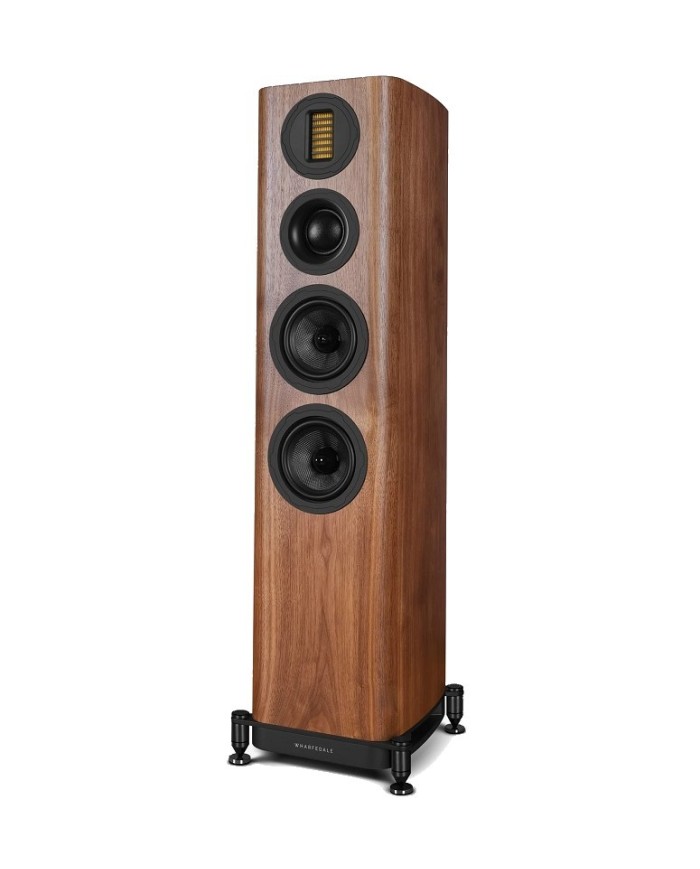 Wharfedale Evo 5.3 Walnut diffusori da pavimento 3 vie per hi-fi e HT
