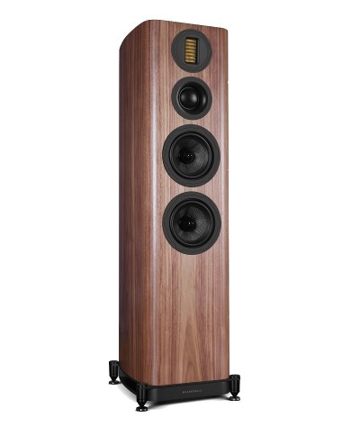 Wharfedale Evo 5.4 Walnut diffusori da pavimento a 3 vie bass reflex