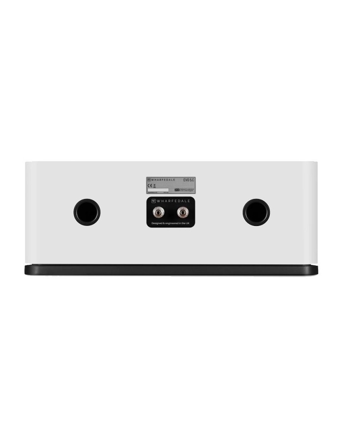 Wharfedale Evo 5.c Bianco diffusore centrale con doppio woofer kevlar