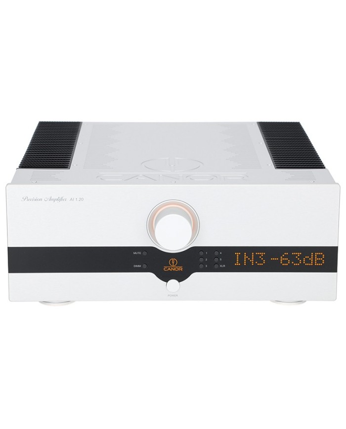 Amplificatore integrato stereo in classe A  Canor AI 1.20  Silver