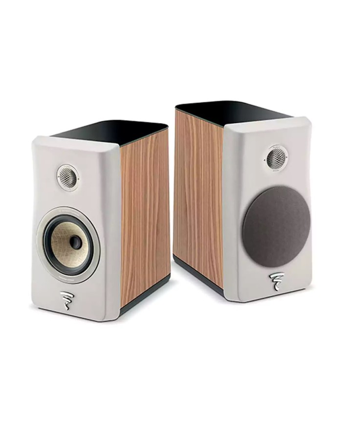 Diffusori bookshelf 2 vie bass reflex  Focal KANTA N.1  Noce e Avorio