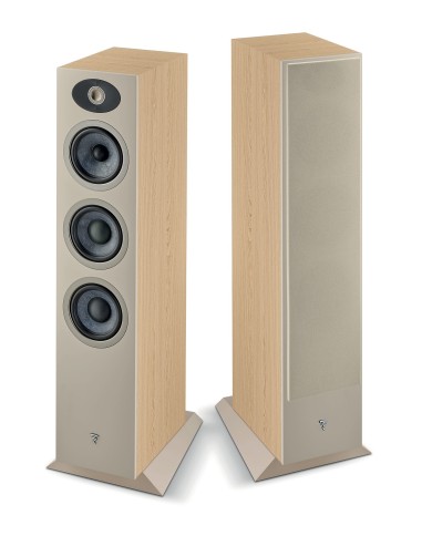 Coppia diffusori da pavimento a 3 vie  Focal Theva N.2  Legno Chiaro