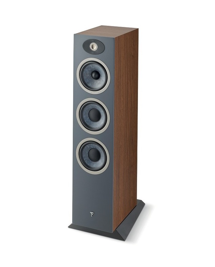 Coppia diffusori da pavimento a 3 vie  Focal Theva N.3  Legno Scuro