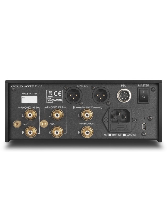 Gold note ph 10 Preamplificatore phono MM/MC High-End Gold Note PH-10