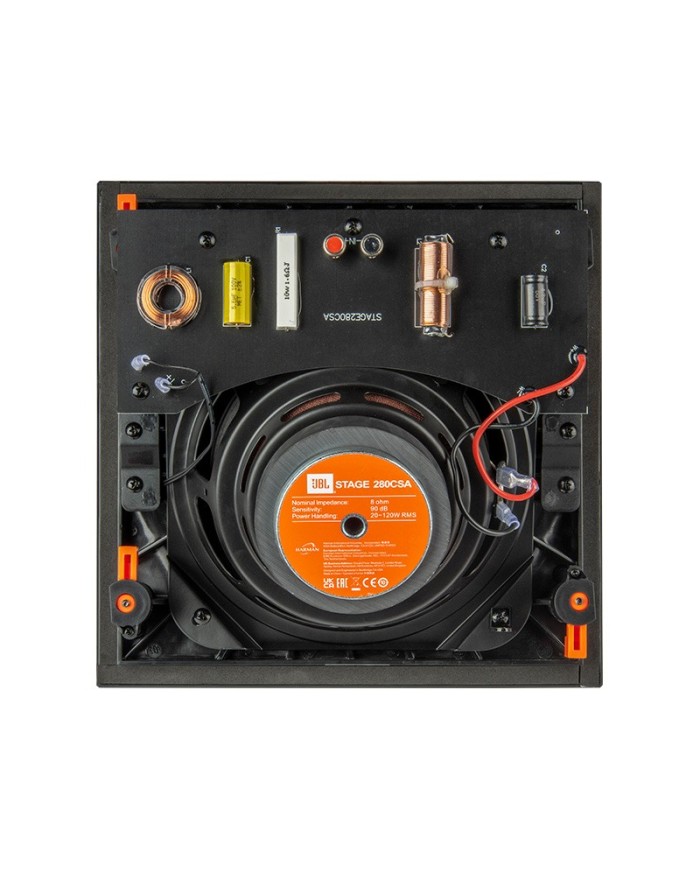 Diffusore da incasso a soffitto quadrato a 2 vie  JBL STAGE 280CSA