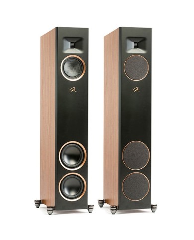 Coppia Diffusori da pavimento a 3 vie  Martin Logan Motion F20  Noce