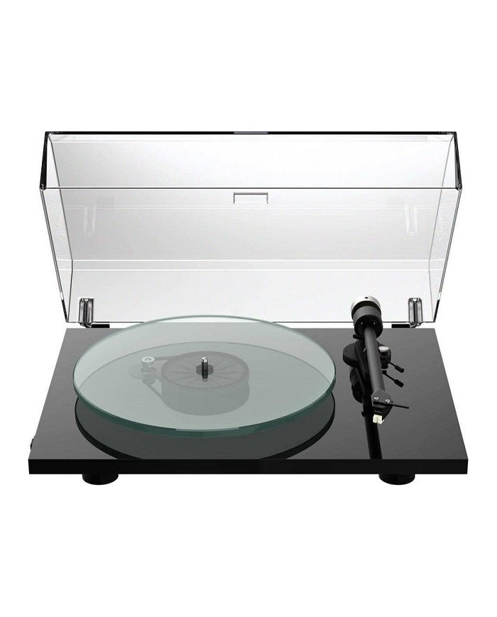 Giradischi con trazione a cinghia  Pro-Ject T2 W Nero Laccato