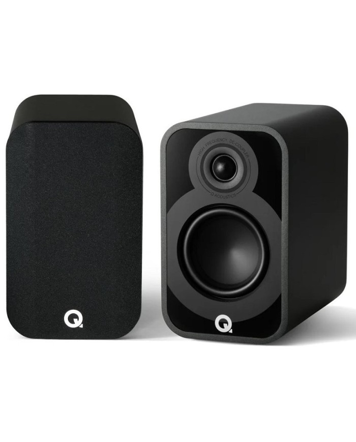 Diffusore da scaffale a 2 vie bass reflex  Q Acoustics 5010  Nero Satin