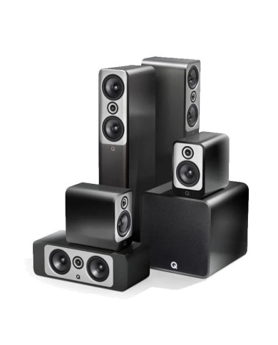 Kit Home Cinema Package  Q Acoustics Concept 50 5.1  Nero