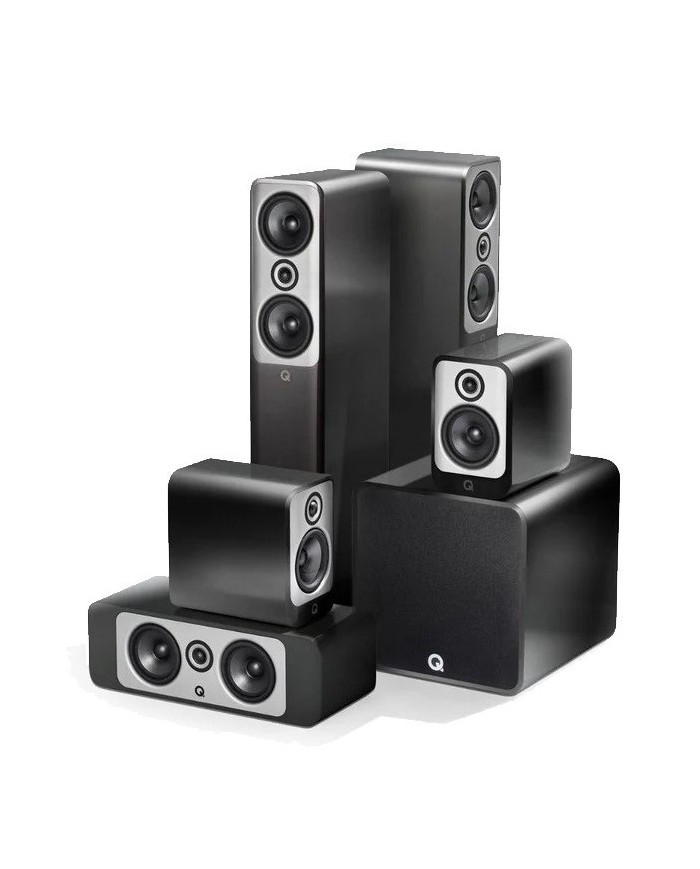 Kit Home Cinema Package  Q Acoustics Concept 50 5.1  Nero