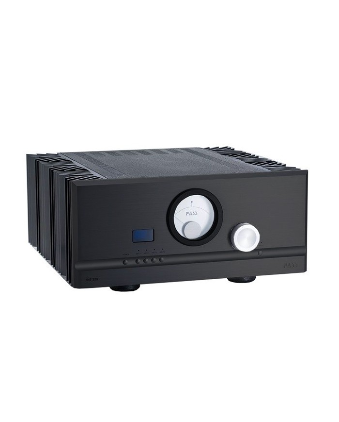 Amplificatore Integrato stereo high bias classe AB PASS INT 250 Nero