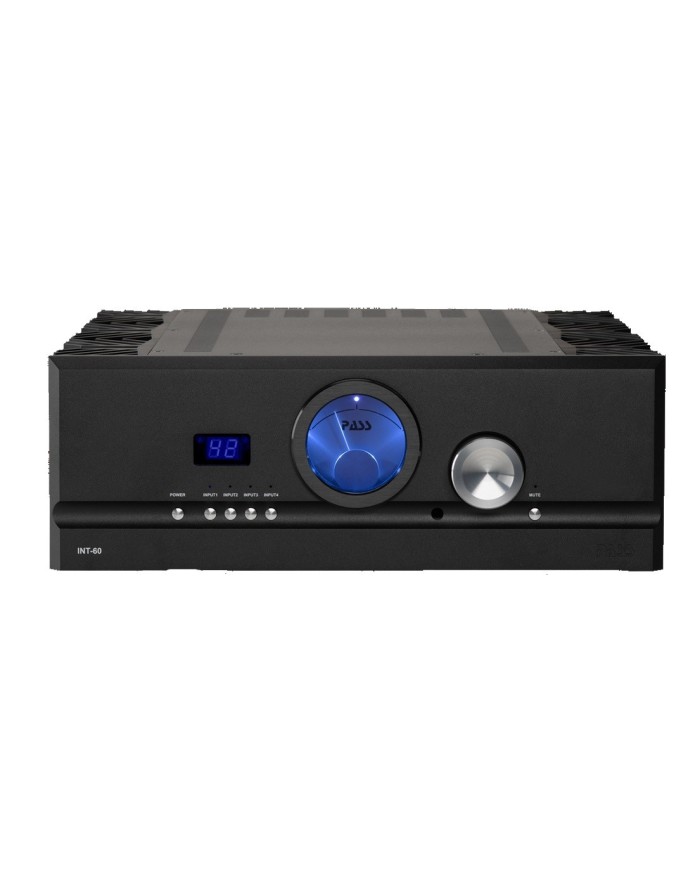 Amplificatore Integrato stereo high bias classe AB PASS INT 250 Nero