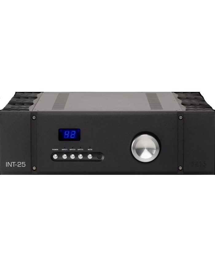 Amplificatore Integrato stereo 25 watt in classe A Pass INT 25 Nero