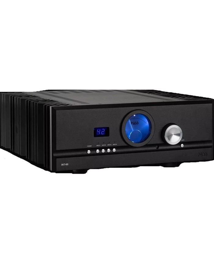 Amplificatore Integrato stereo primi 30W in classe A PASS INT 60 Nero