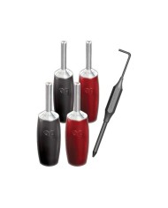 Audioquest 1000 Silver Set 4 Banane per Cavi di Potenza