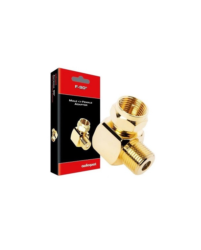 Adattatore maschio-femmina a angolo retto  Audioquest Right Angle F-90