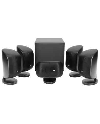 B&W MT 50 Kit Diffusori 5.1 con Sub Attivo Nero