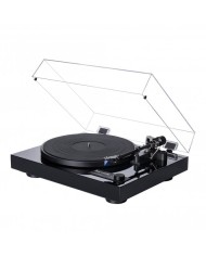 Giradischi a trazione diretta  plinto MDF  Dual CS 618Q  Nero Laccato