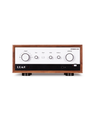 Amplificatore integratAO stereo con DAC  Leak Stereo 230  Wood