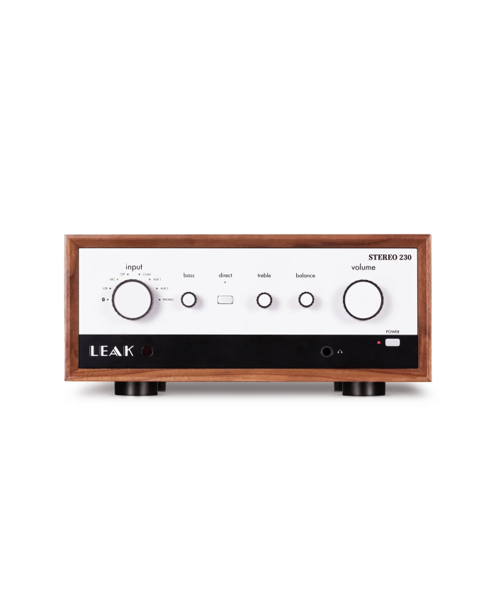 Amplificatore integratAO stereo con DAC  Leak Stereo 230  Wood