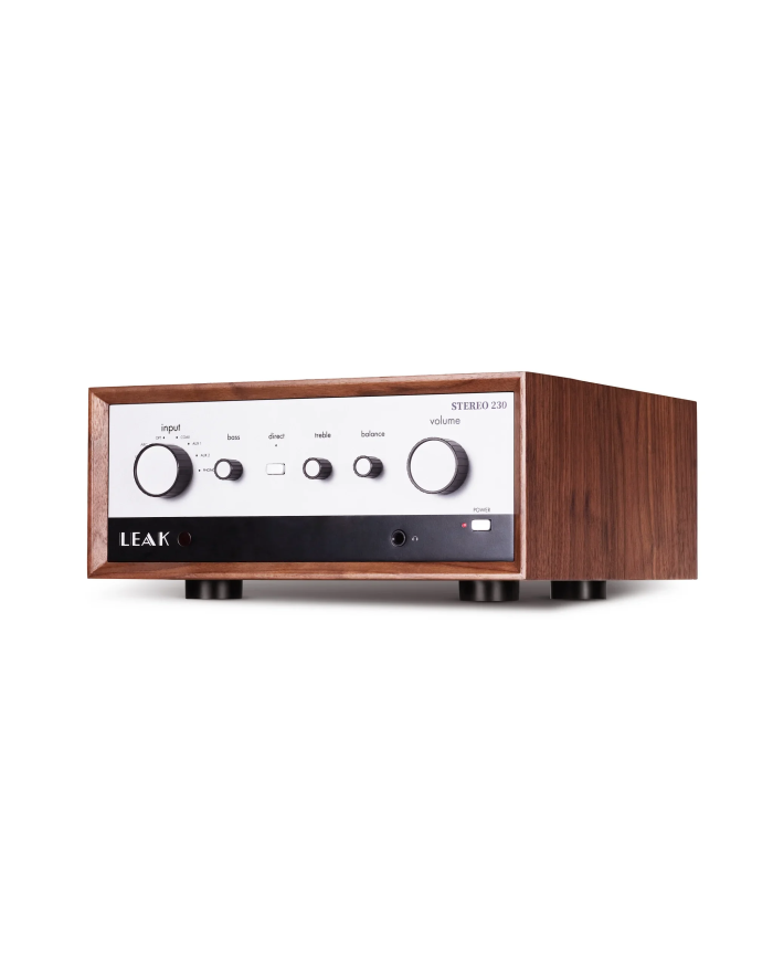 Amplificatore integratAO stereo con DAC  Leak Stereo 230  Wood