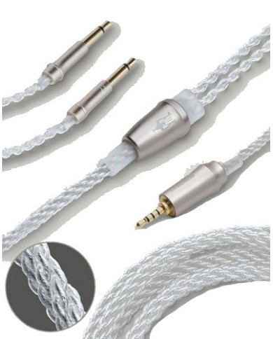 Conduttore rodiato 2.5mm  Cavo bilanciato  Meze Cavo Serie 99 sp upg