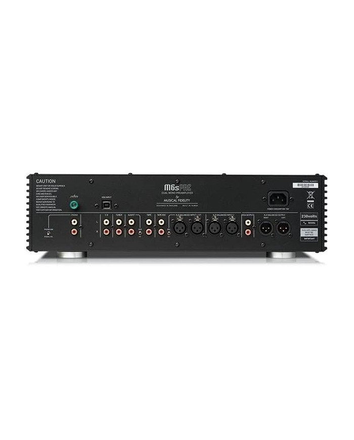 Premplificatore stereo in pura classe A Musical Fidelity M6s PRE  nero