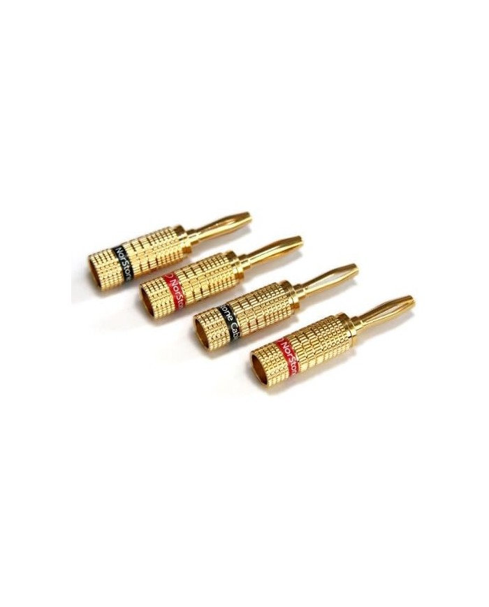 norstone banana plug. spinotti a banana