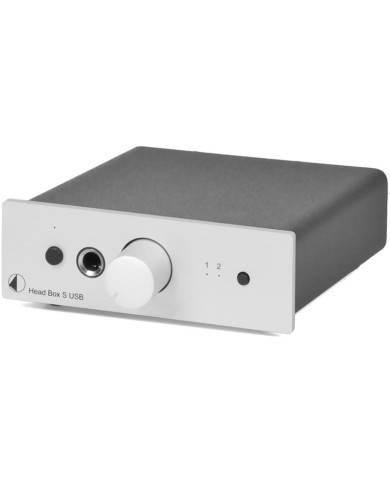 Pro-Ject Head Box S USB Amplificatore per Cuffie Silver