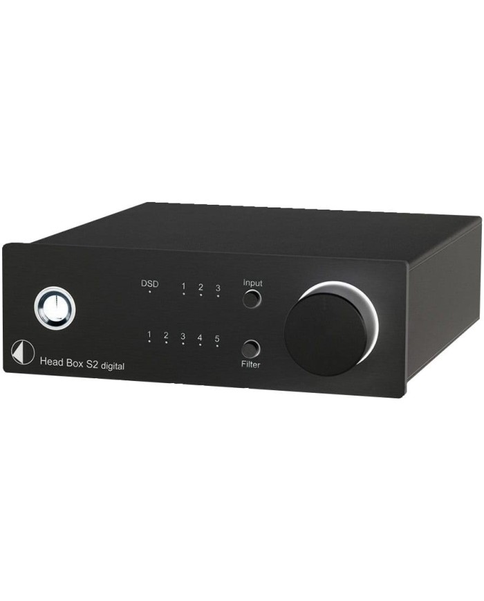 Pro-Ject Head Box S2 Digital Amplificatore per Cuffie con DAC Nero