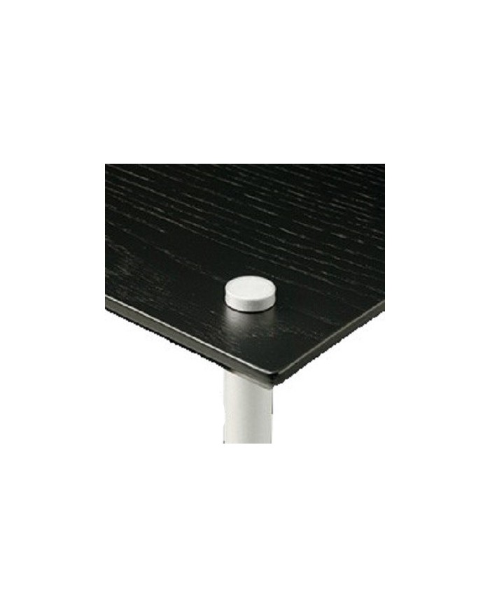 Mobile porta elettroniche 3 ripiani Quadraspire Q4 EVO SQUARED Nero